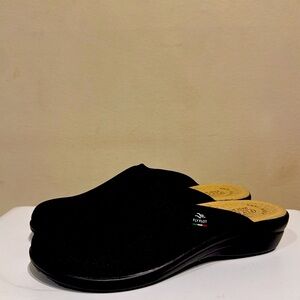 Black Fly Flot Clogs US: 9 / EU: 40 Anti Shock Genuine Leather Made in Italy